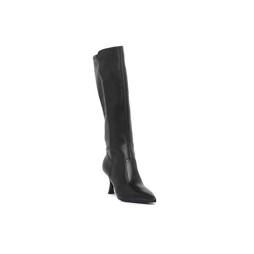 NEW NEROGIARDINI women's gio knee high boot in black